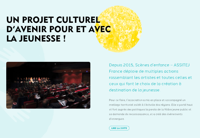 Preview of what the Accordion custom block appears minimized