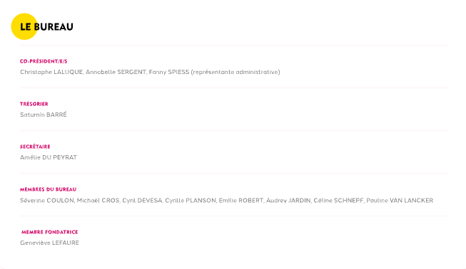 Preview of what the Accordion custom block appears minimized